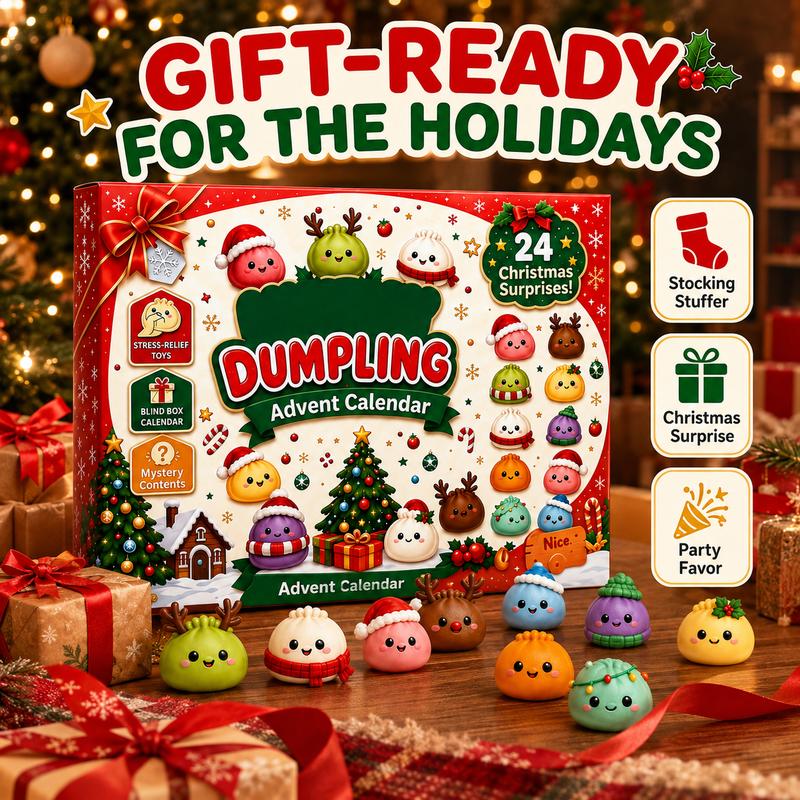 JollySquish™ Advent Calendar – 24 Squishy Surprises